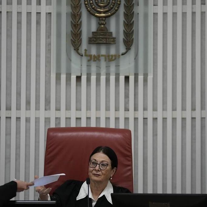 Israel's Supreme Court hears case against a law protecting Netanyahu from being removed from office